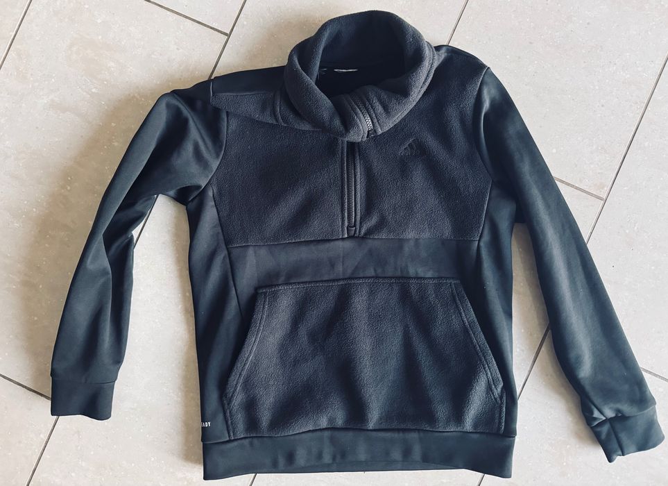 Adidas Aeroready bluza damska,polar S/M super stan, duże logo,kangurka