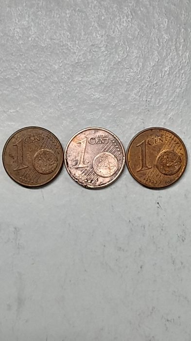 Moeda de 1 centimo de França  de 1999 rara