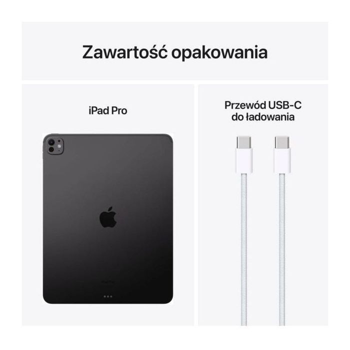 Apple iPad Pro 13" M4 2TB WiFi, Wyświetlacz NANOSTRUKTURALNY, GWIEZDNA CZERŃ