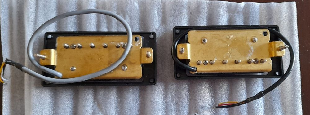 Pickups de guitarra Oripure e Wilkinson
