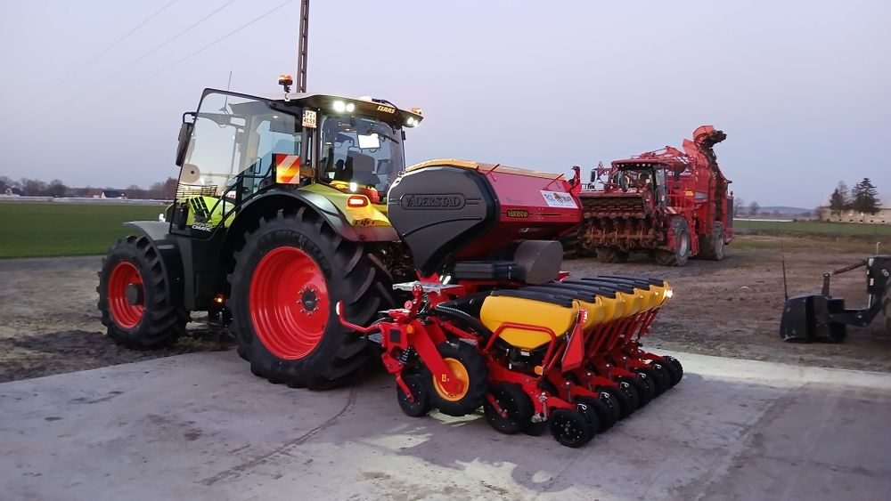 Siew buraków cukrowych, kukurydzy Grimme Matrix 1800, Vaderstad Tempo