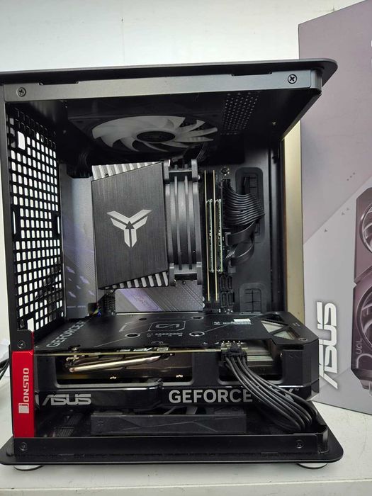 AM5 Ryzen 7 ddr5 32gb Komputer sff itx RTX 4060 Asus Win11
