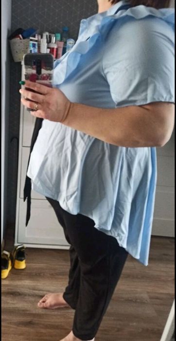 Zestaw bluzka i spodnie eleganckie 52/54 NOWE SHEIN