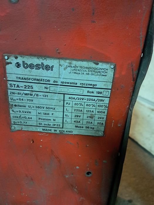 Spawarka Bester STA-225