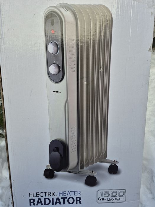 НОВЫЙ Масляный радиатор AURORA AU051 на 7 секций