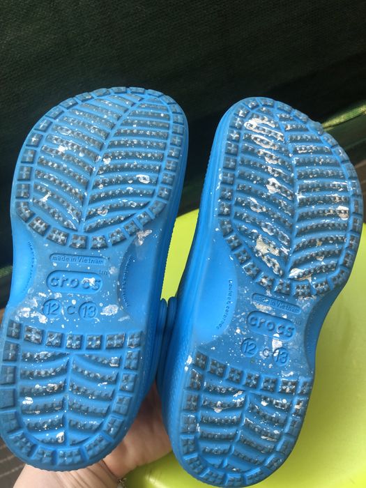 CROCS r. 12/13 ocieplane / kapcie/trepki