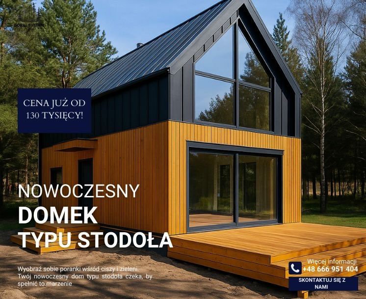 Dom w konstrukcji szkieletowej 5x7