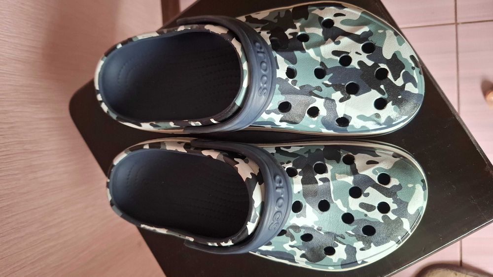 Крокси Bayaband Graphic Black Camo Clog Original