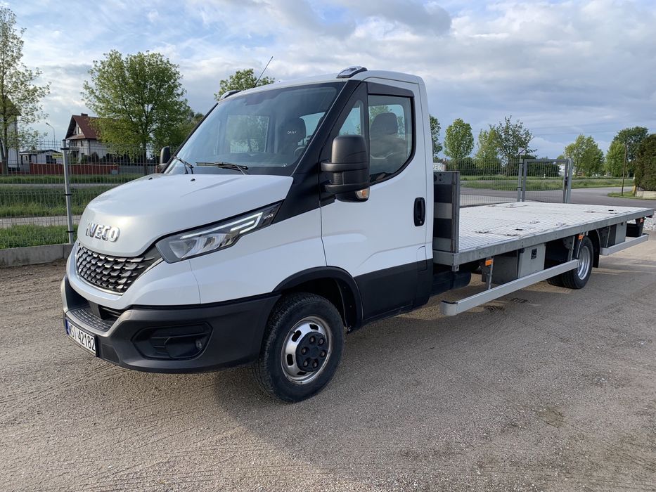 Iveco daily 3.0 automat 50c18 skrzynia platforma rama 2021 r