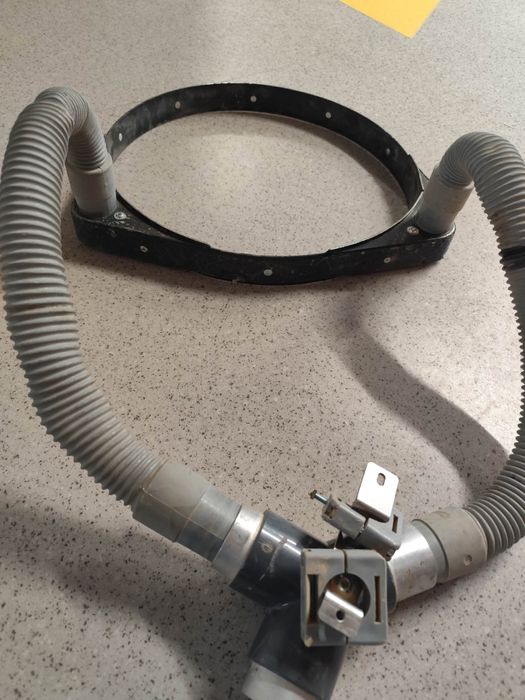 Cykliniarka polerka system odsysający