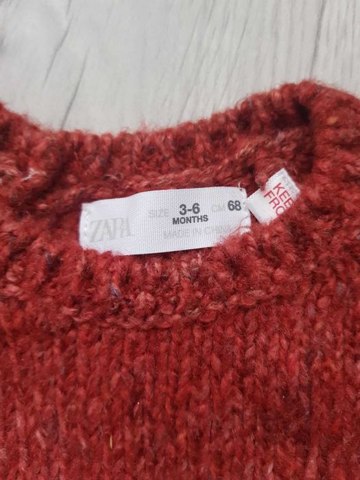 Светрик Zara на 3-6 місяців 62-68 см