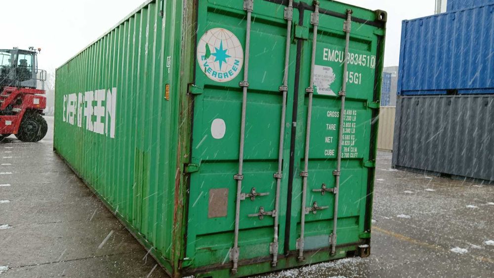 Kontener morski 12 metrów, 40 HC - Pewny Kontener / PZ
