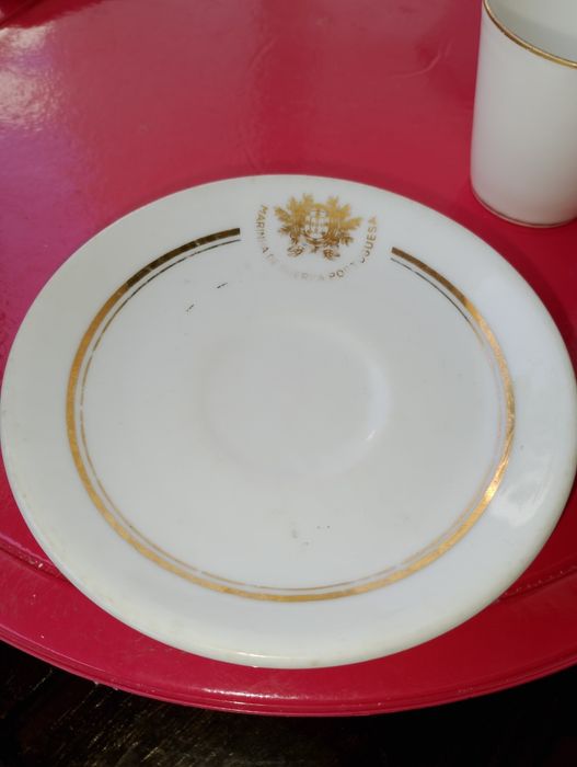 Chávena de café Vista Alegre marinha portuguesa