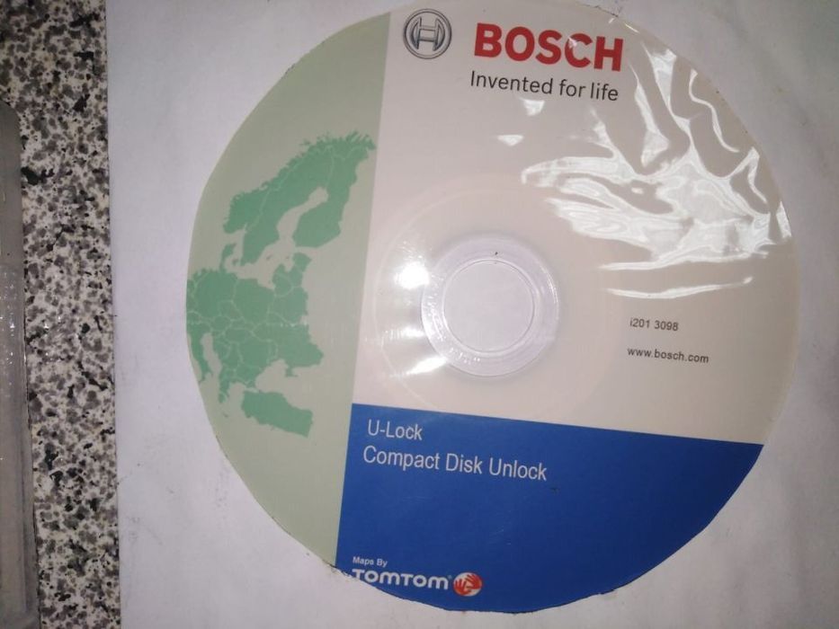 CDs GPS Europa Bosch