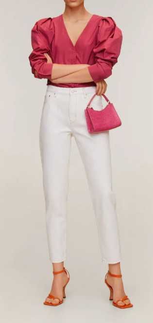 Camisa fúcsia Mango [NOVA c/ ETIQUETA] esgotada no site