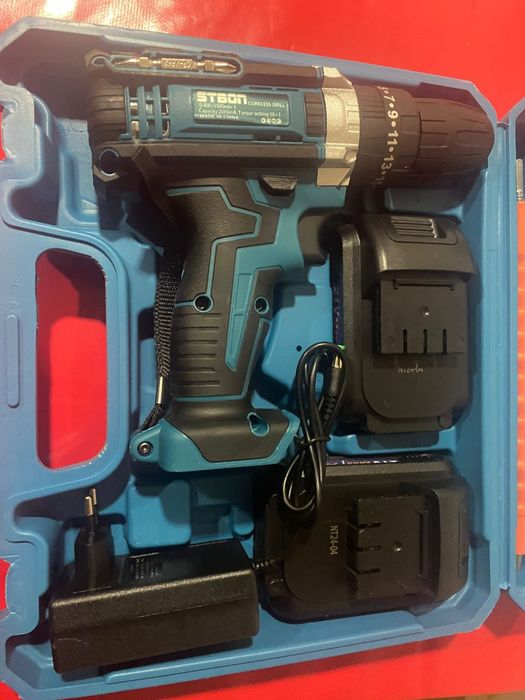 Parafusadora de 21v Nova