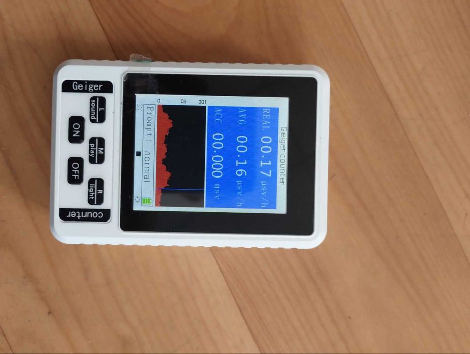 портативний лічильник Гейгера BR-9B/XR1 дозиметр перевірений