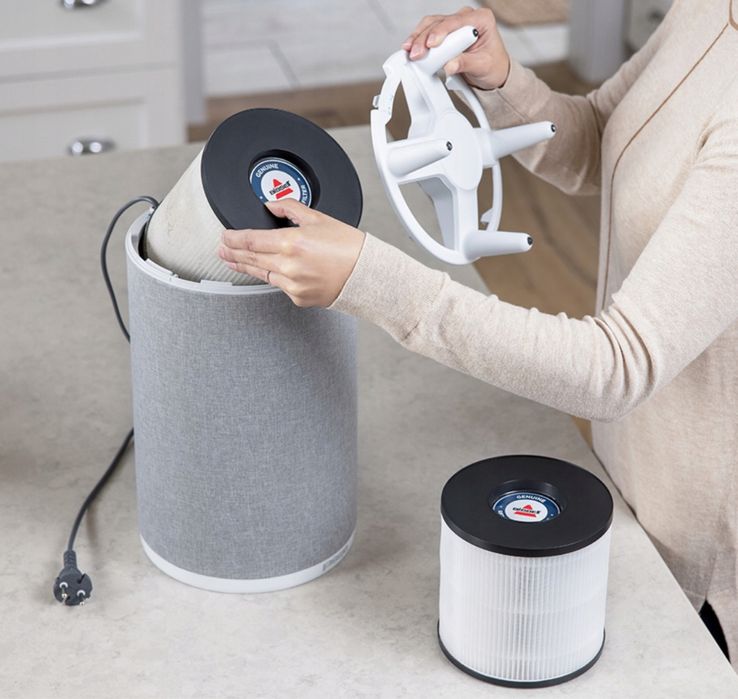 BISSELL Oczyszczacz Osuszacz Powietrza Potrójna Filtracja Prezent