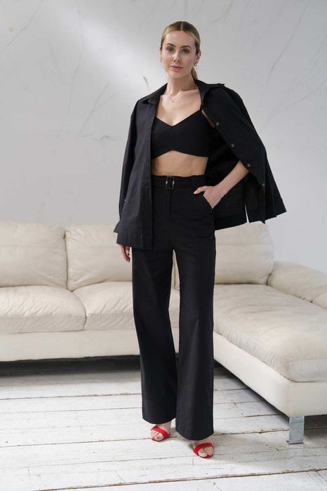 Жіночий костюм "Alessandra long" чорний