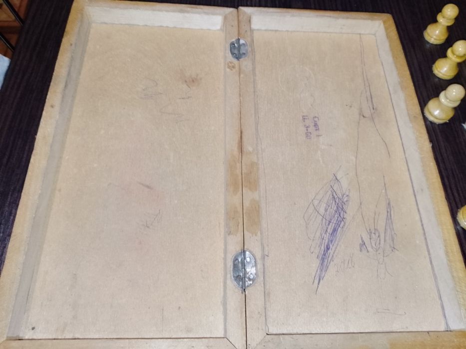 Фигурки Шахматы деревянные итк  СССР 29.5 на 29