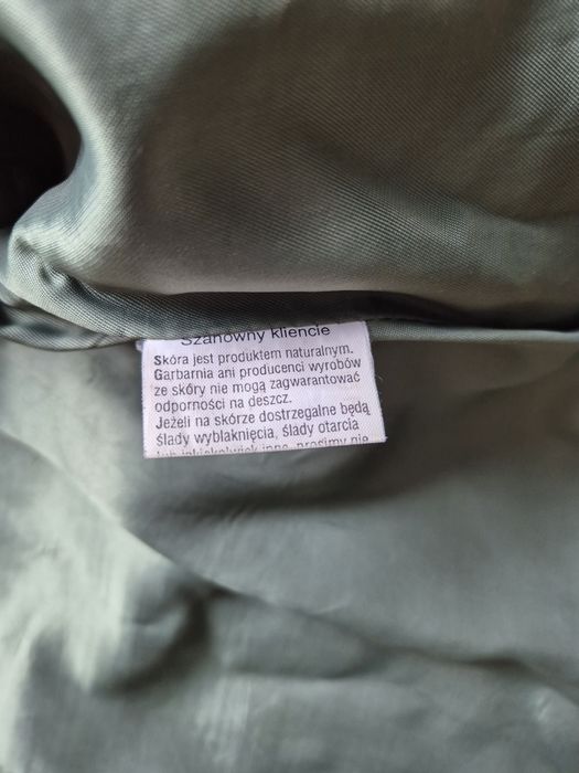 Damska kurtka skórzana Vintage M