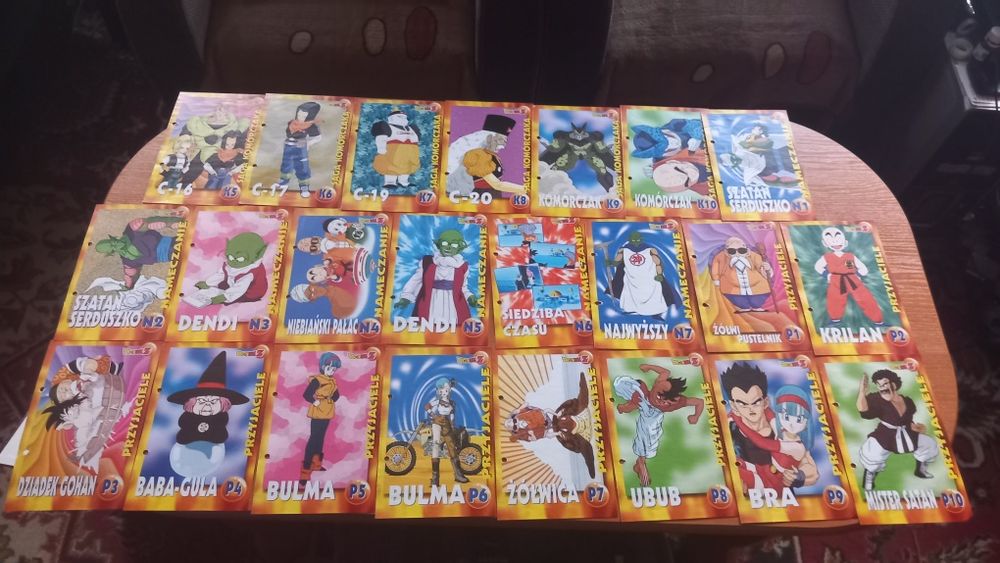123 Karteczki po polsku szachy Dragon Ball Z plus segregator