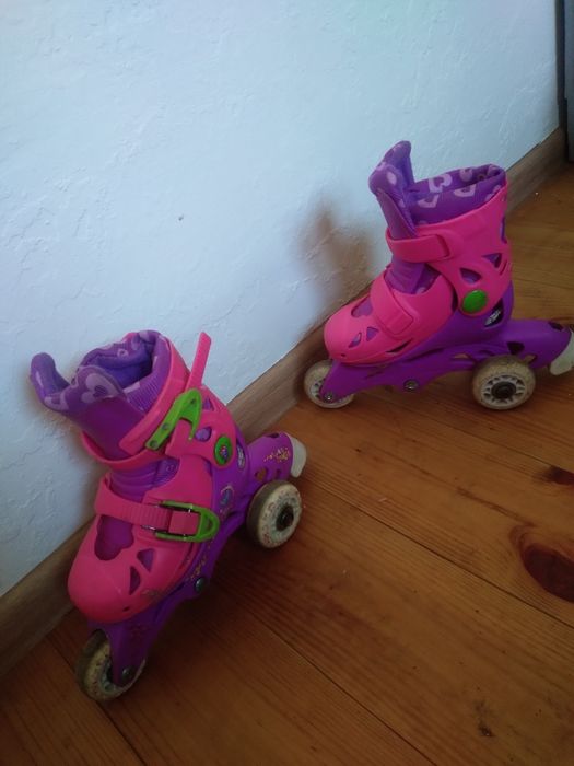 Роликові ковзани 25-28 для маленької принцеси