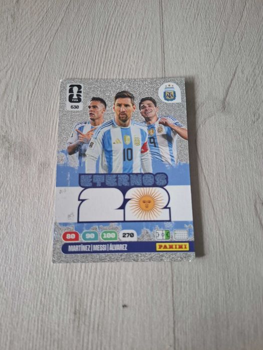 Karta piłkarska argentyna