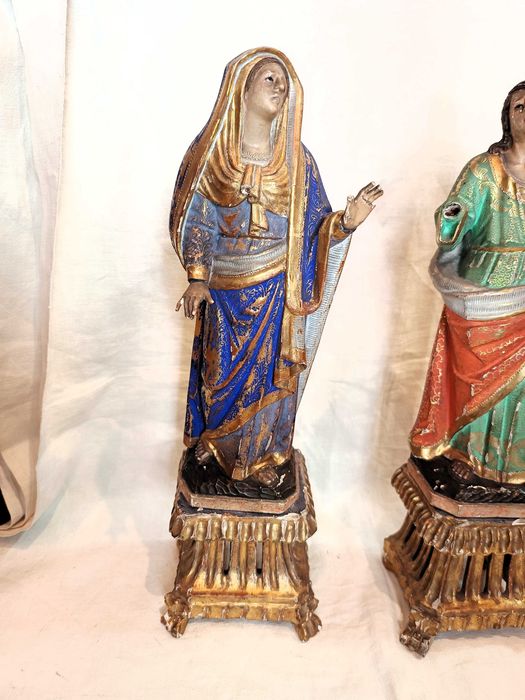 Imagens Nossa Senhora e São João Evangelista