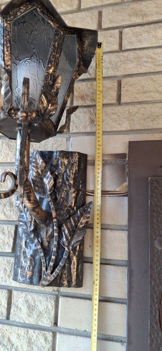 Світильник кований настінний Бра, вуличний, на будинок, на альтанку