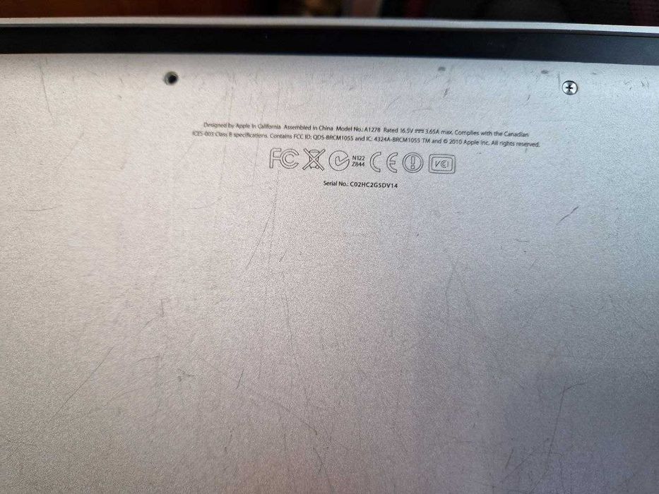 Ноутбук 13" Apple MacBook A1278 | Core I7, 8gb, 500GB HDD, HighSiera