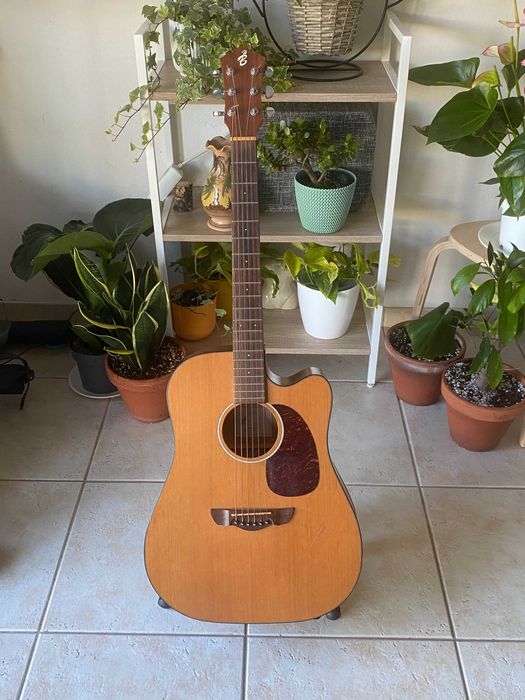 Harley Benton CLD-30SCM-CE SolidWood — Guitarra eletroacústica