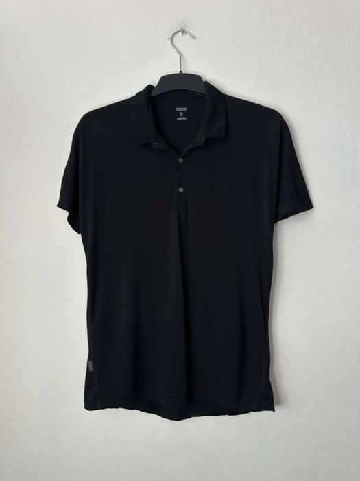 Icebreaker Merino Wool Polo Shirt Black Mens Size M Original чоловіче трекінгове поло оригінал