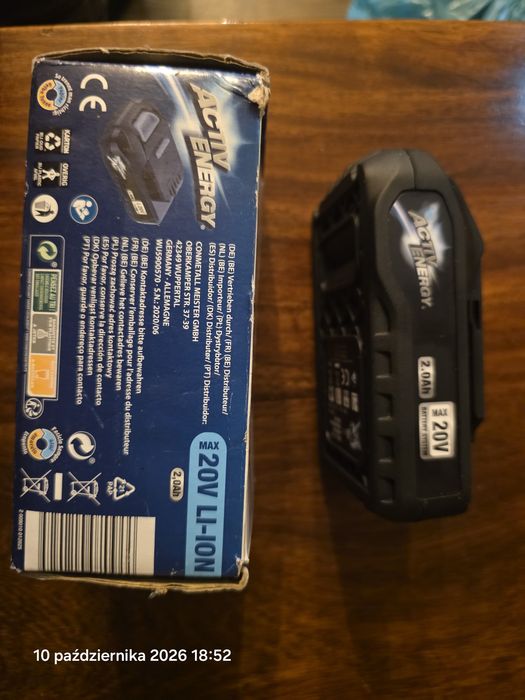 Nowy Akumulator ACTIV ENERGY 20V Li-Ion 2.0 Ah – Okazja!