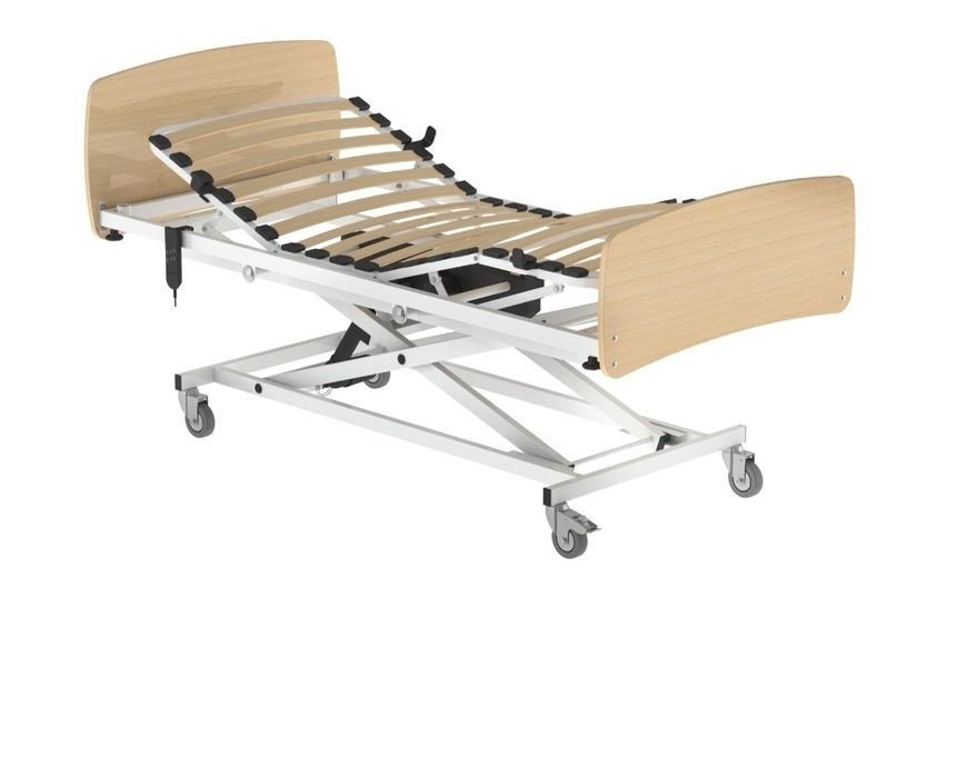 Cama geriàtrica Articulada Regulável em Altura + acessórios - colchão