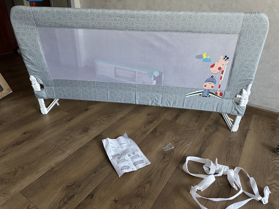 Barierka ochronna do łóżka 150 cm nowa