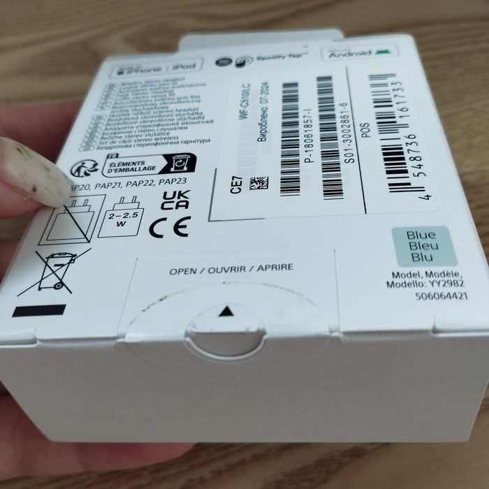 Бездротові навушники SONY WS -C510