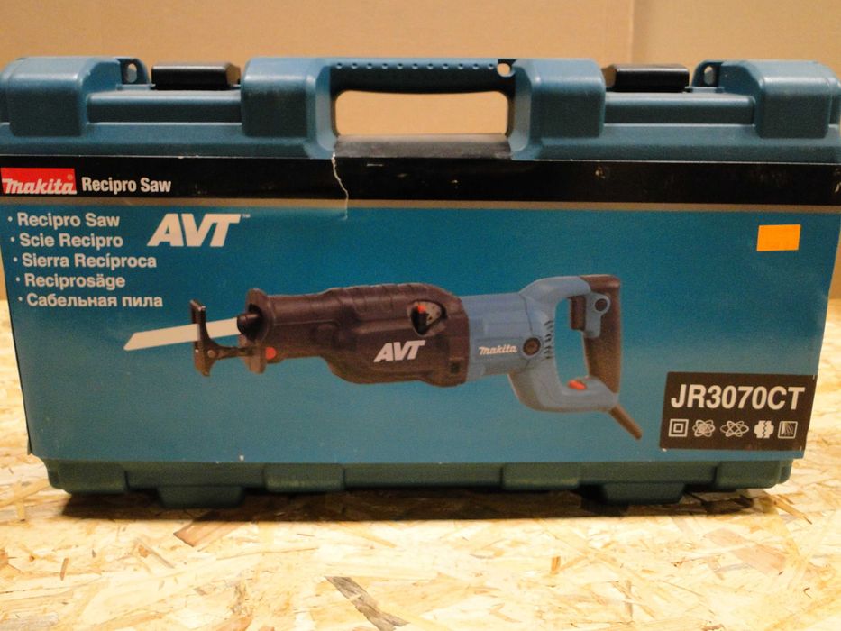 MAKITA JR3070CT , Piła Szablasta AVT 230V, w walizce, Nowa