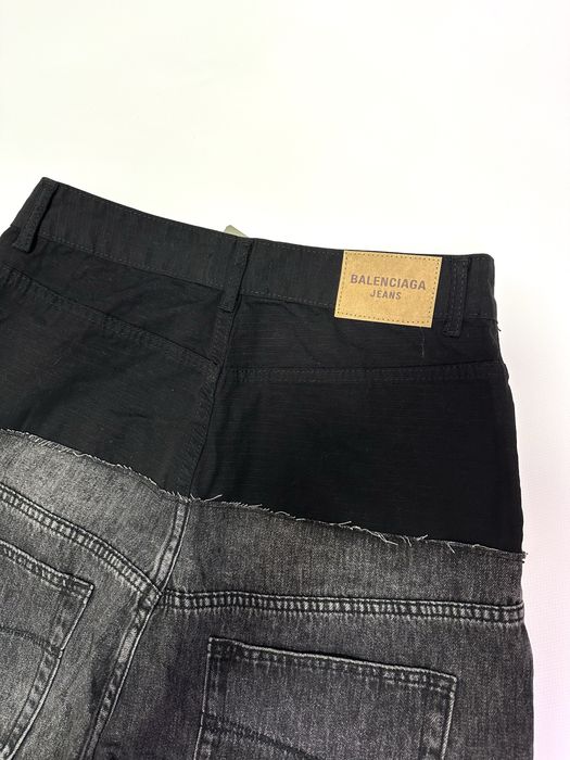 Джинси jeans Balenciaga opium archive erd washed grey baggy pants S-M