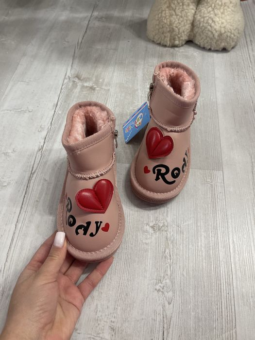 Угги дитячі, угги для дівчинки 26-31рр зимове взуття