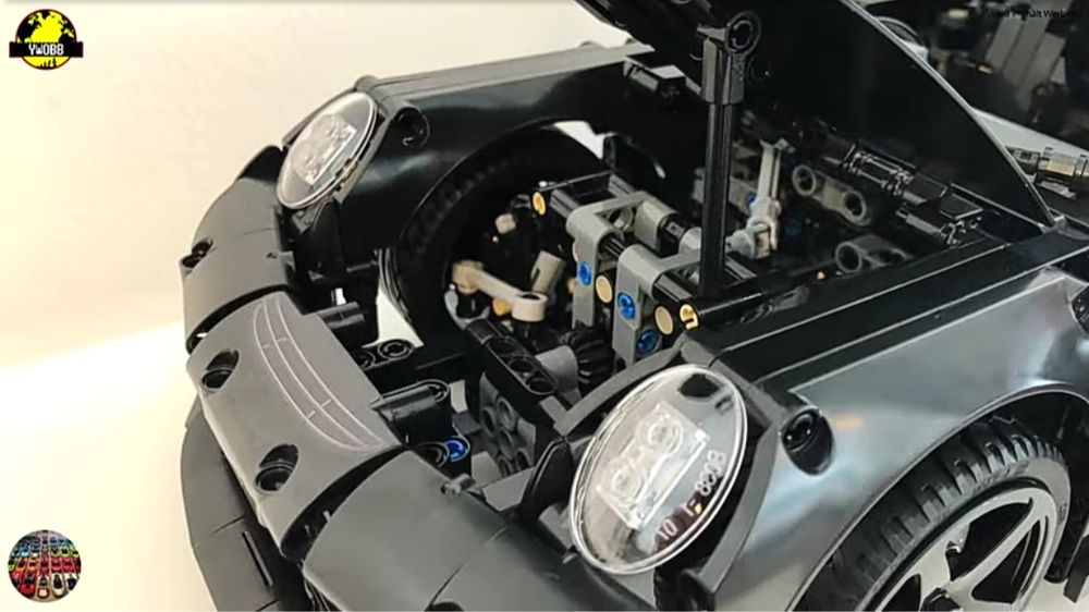 Klocki marki CADA model Porsche Ruf