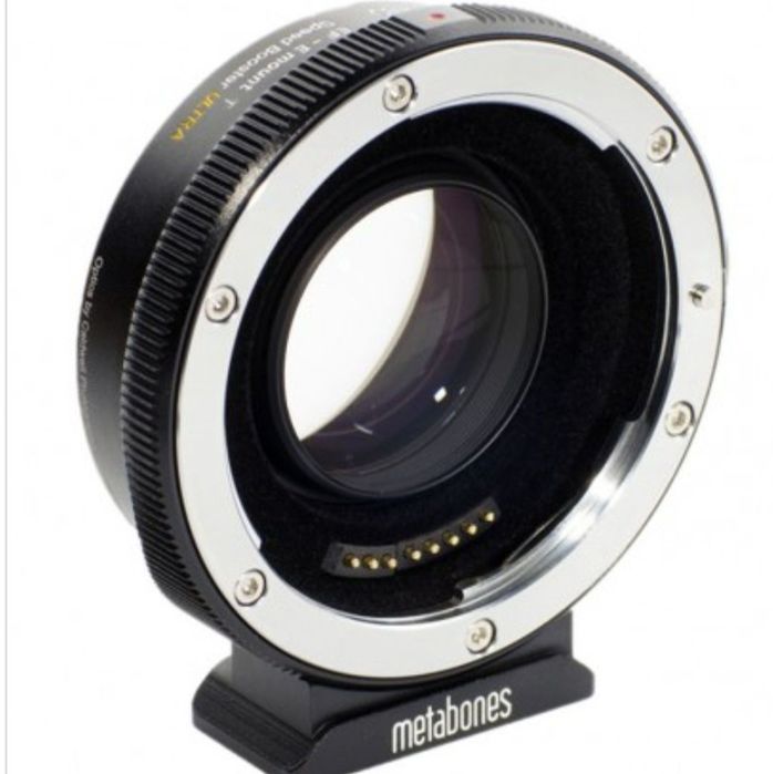 Meta ones Canon EF to Sony E-mount T Soeed booster Ultra 0,71x