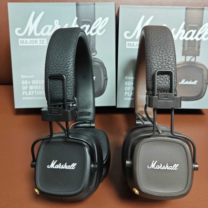 Навушники Marshall Major 4 IV Black/Brown Bluetooth