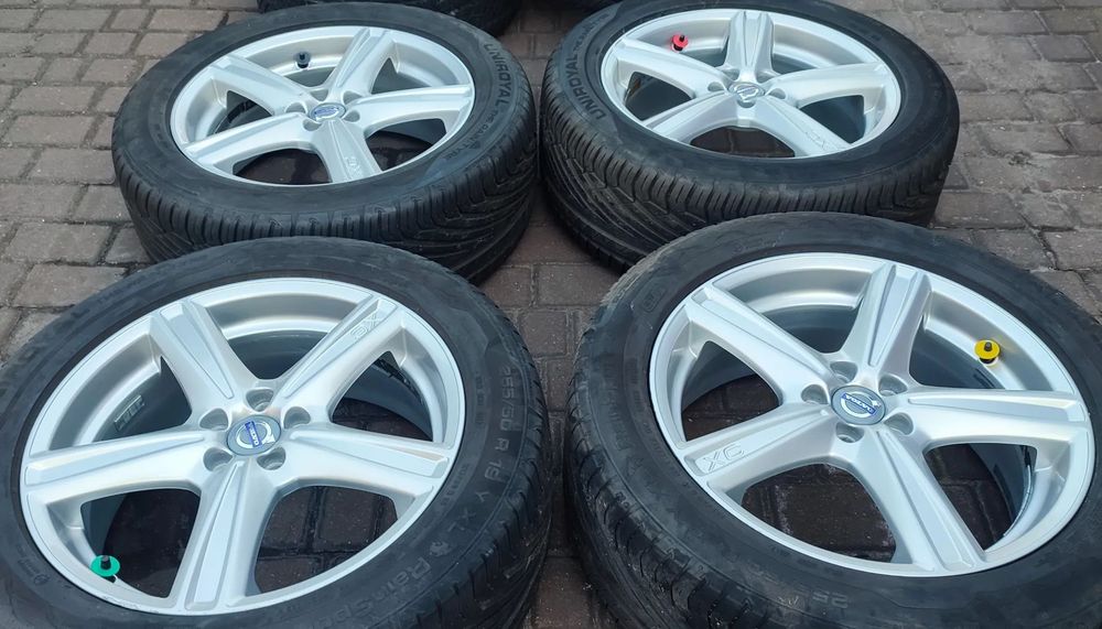 Felgi Aluminiowe Oryg. Volvo Xc90 19 Cali 5x108 8Jx19 Et49 Ø63,4mm 30635721 Starogard Gdański