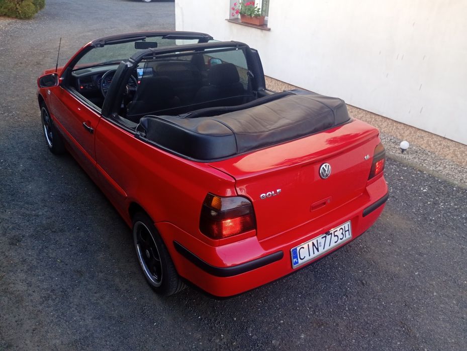 Witam mam do sprzedania VW Golf cabrio 4