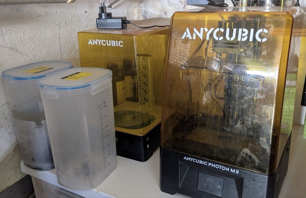 Impressora 3D Anycubic Photon M3 + Máquina de lavar e curar