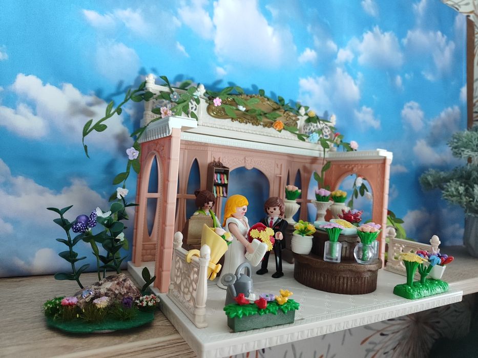 Silvanian, Playmobil  Магазин квітів