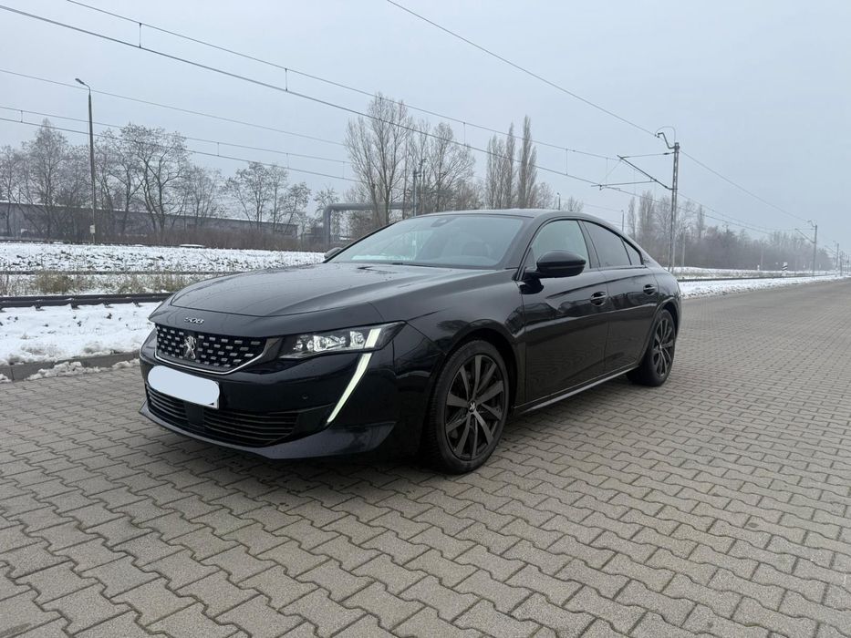 Peugeot 508 2.0 180KM GT Line Automat Czarny Skóry Masaże Kamery Alufelgi