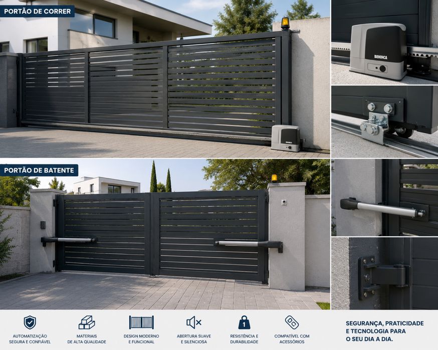 Assistencia para portões garagem  automatizados