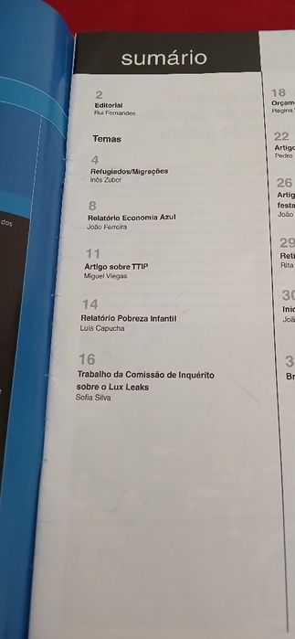 Revista Portugal e a U.E.